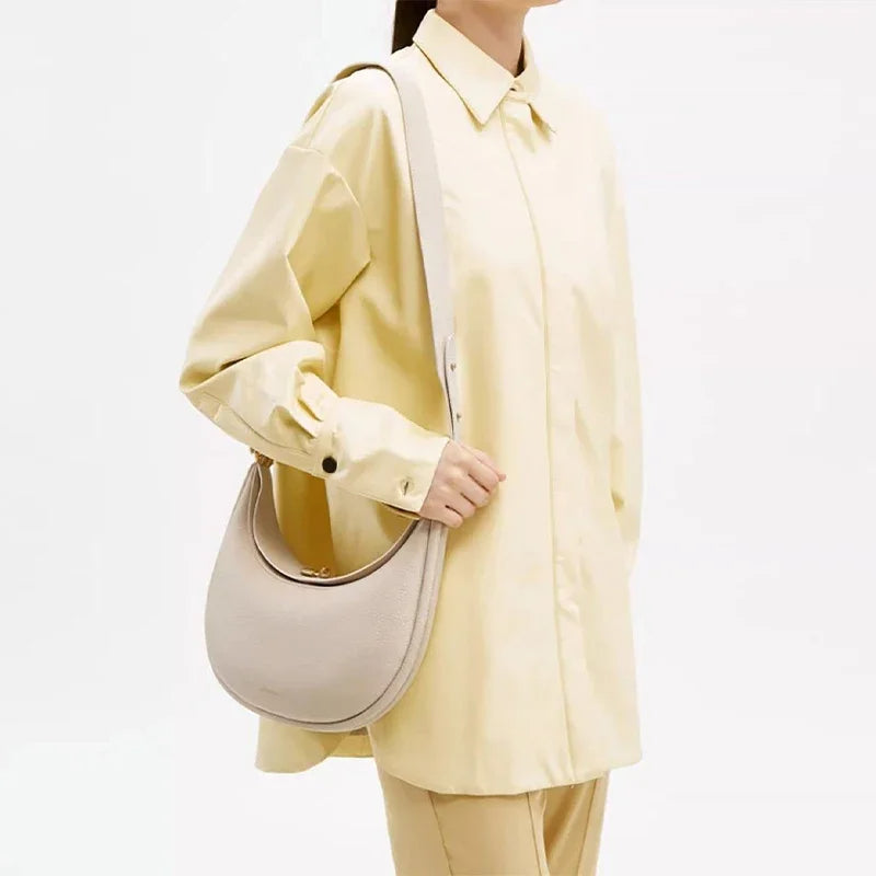 Songmont Genuine Leather Shoulder Bag