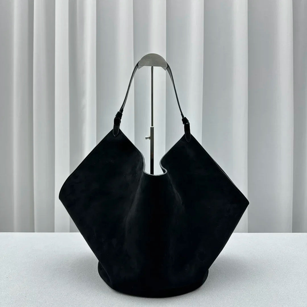 Vintage suede tote