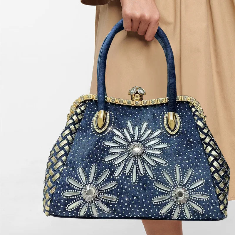 Floral oversized handbag