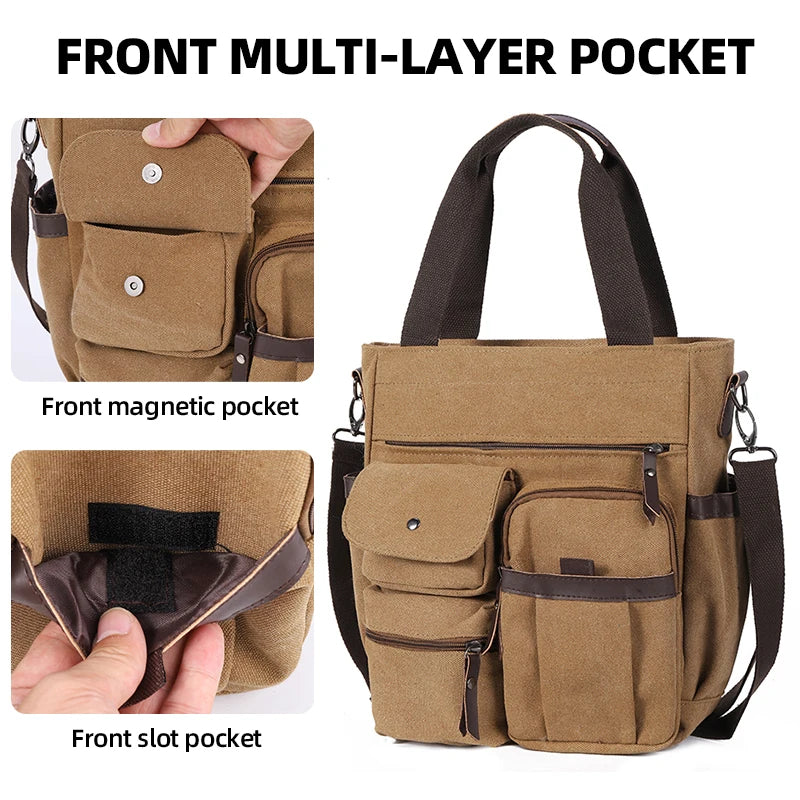 Messenger laptop bag