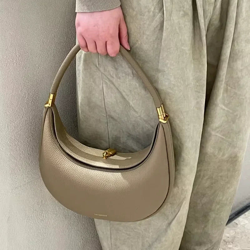 Songmont Genuine Leather Shoulder Bag