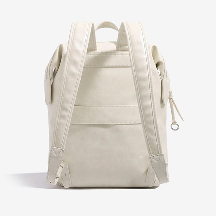 Leather Commuter Backpack