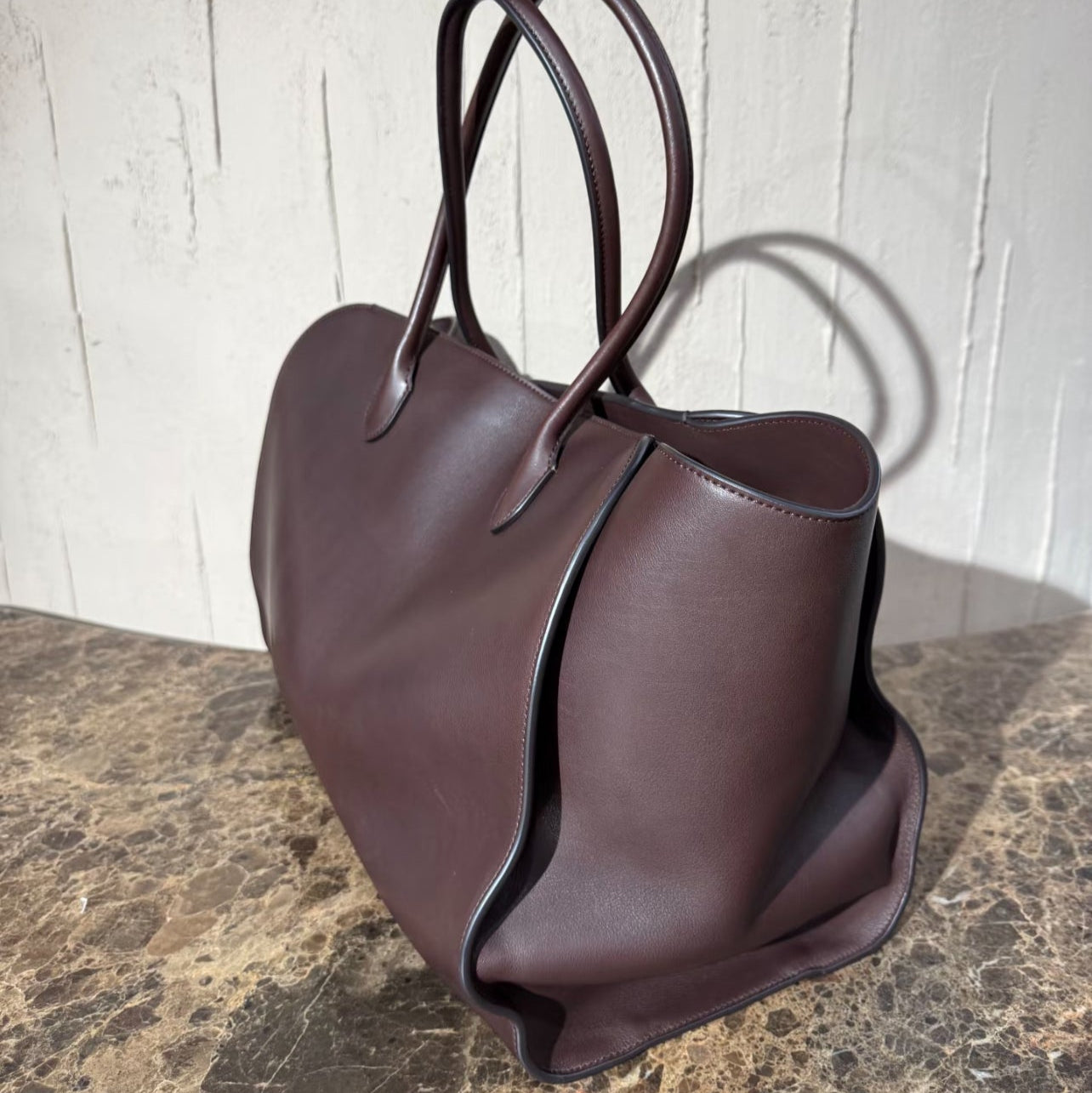 Mimoza leather tote