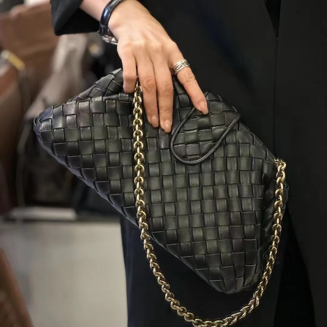 Sophia woven Clutch