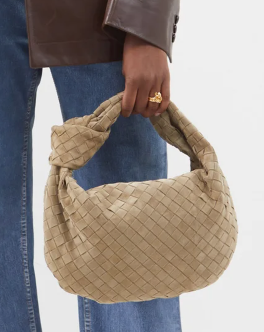 Teen Suede leather bag