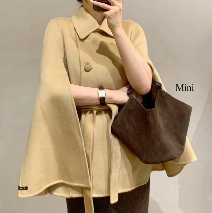 Vintage suede tote