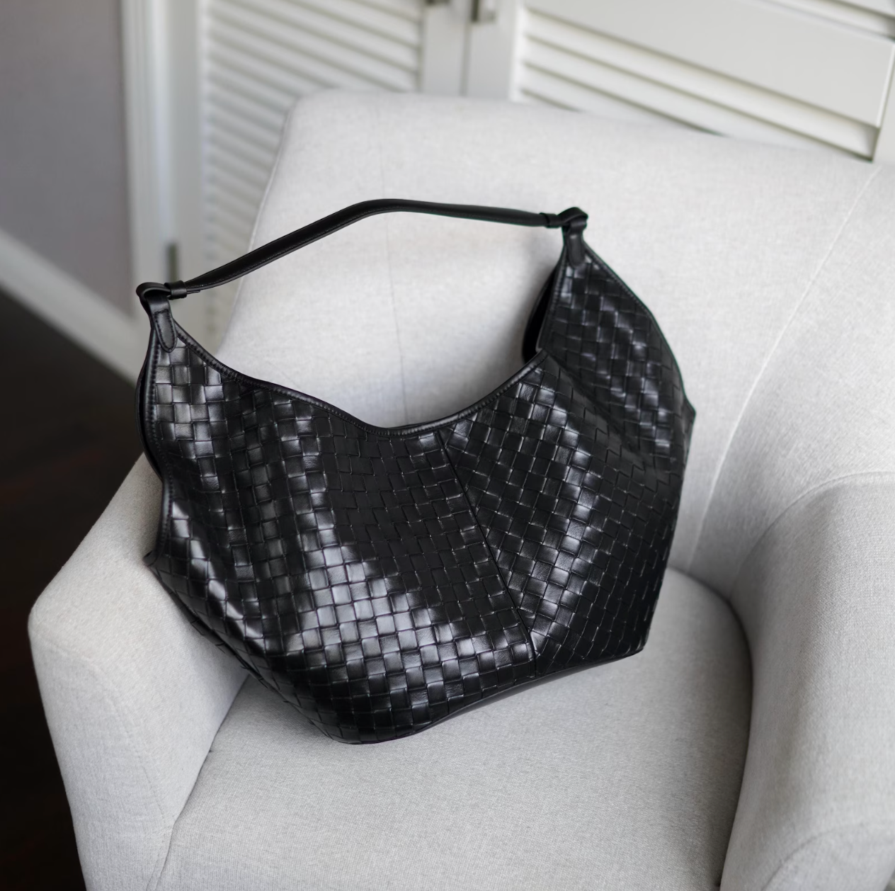 Woven Hobo Bag