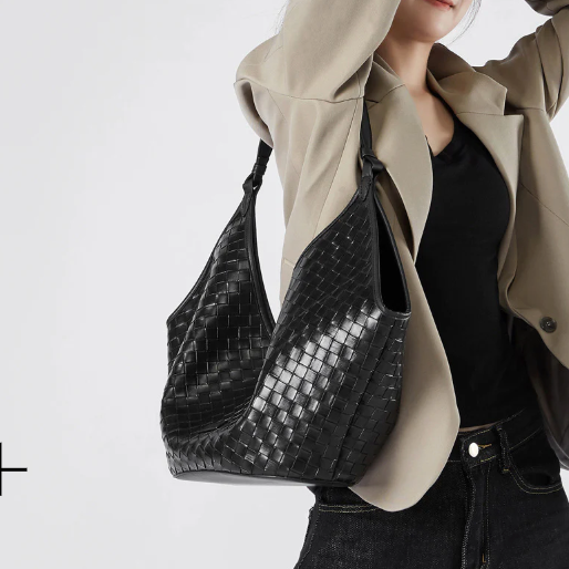 Woven Hobo Bag