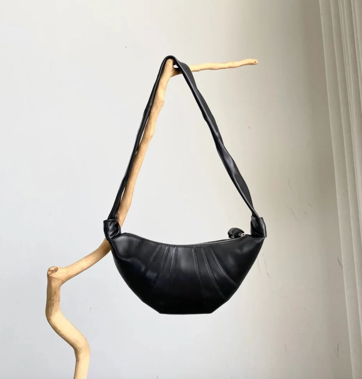 Leather crossbody bag