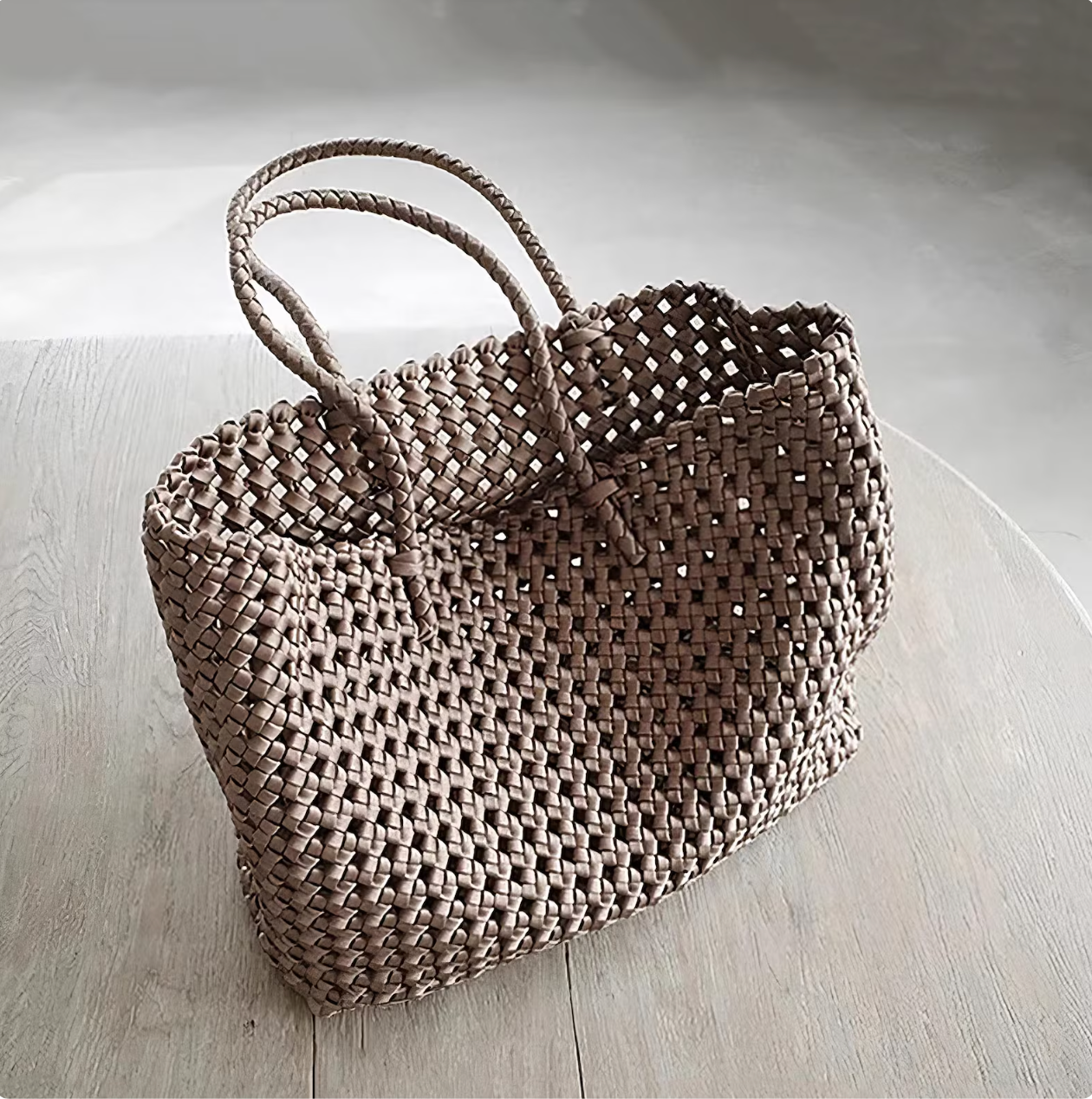 Large Woven Tote
