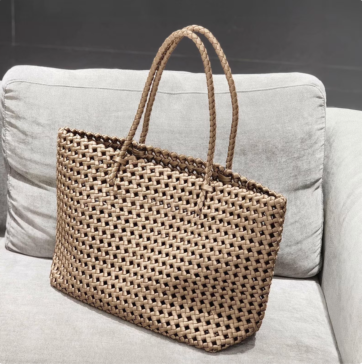 Large Woven Tote