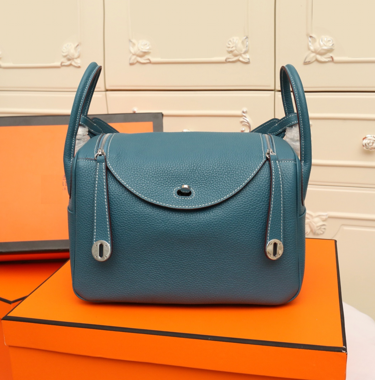 Clemence Top‑Handle Bag