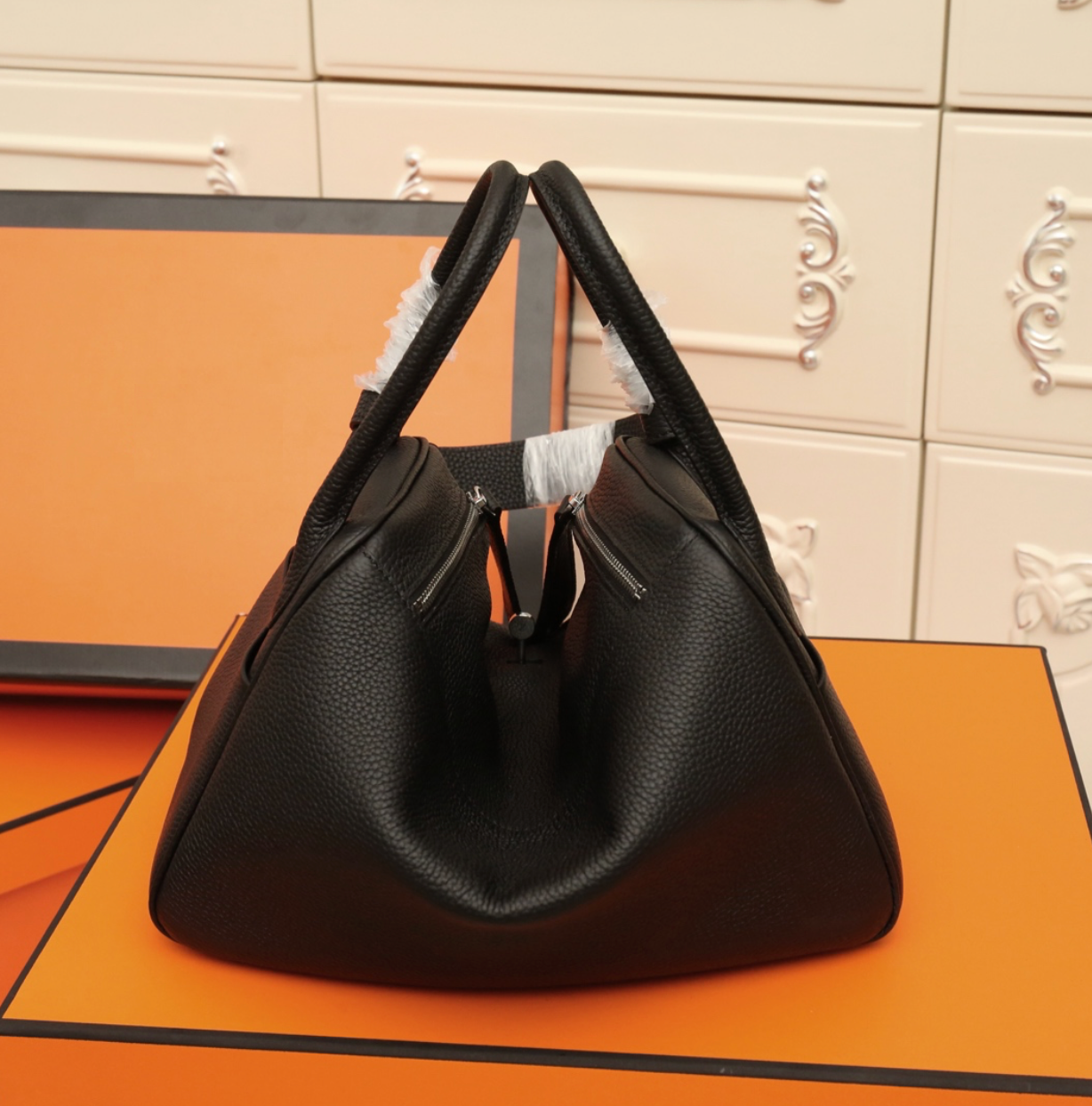 Clemence Top‑Handle Bag