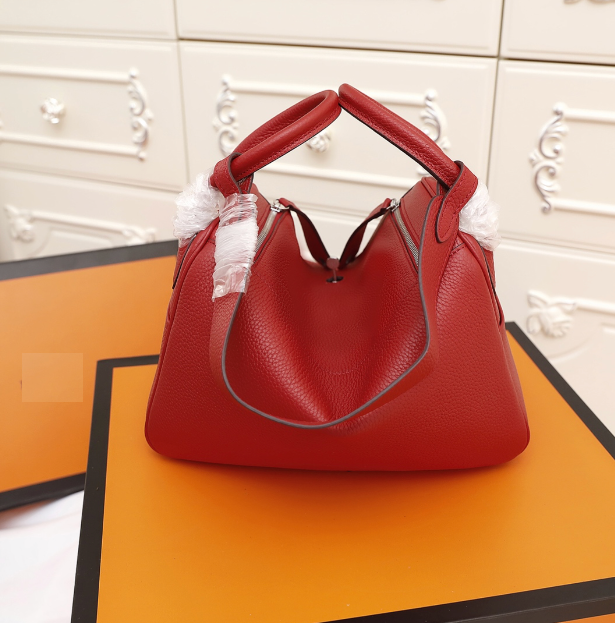 Clemence Top‑Handle Bag