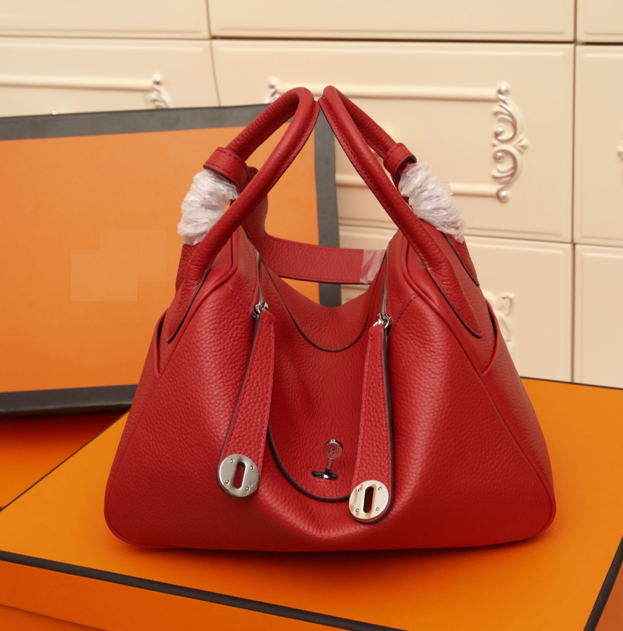 Clemence Top‑Handle Bag