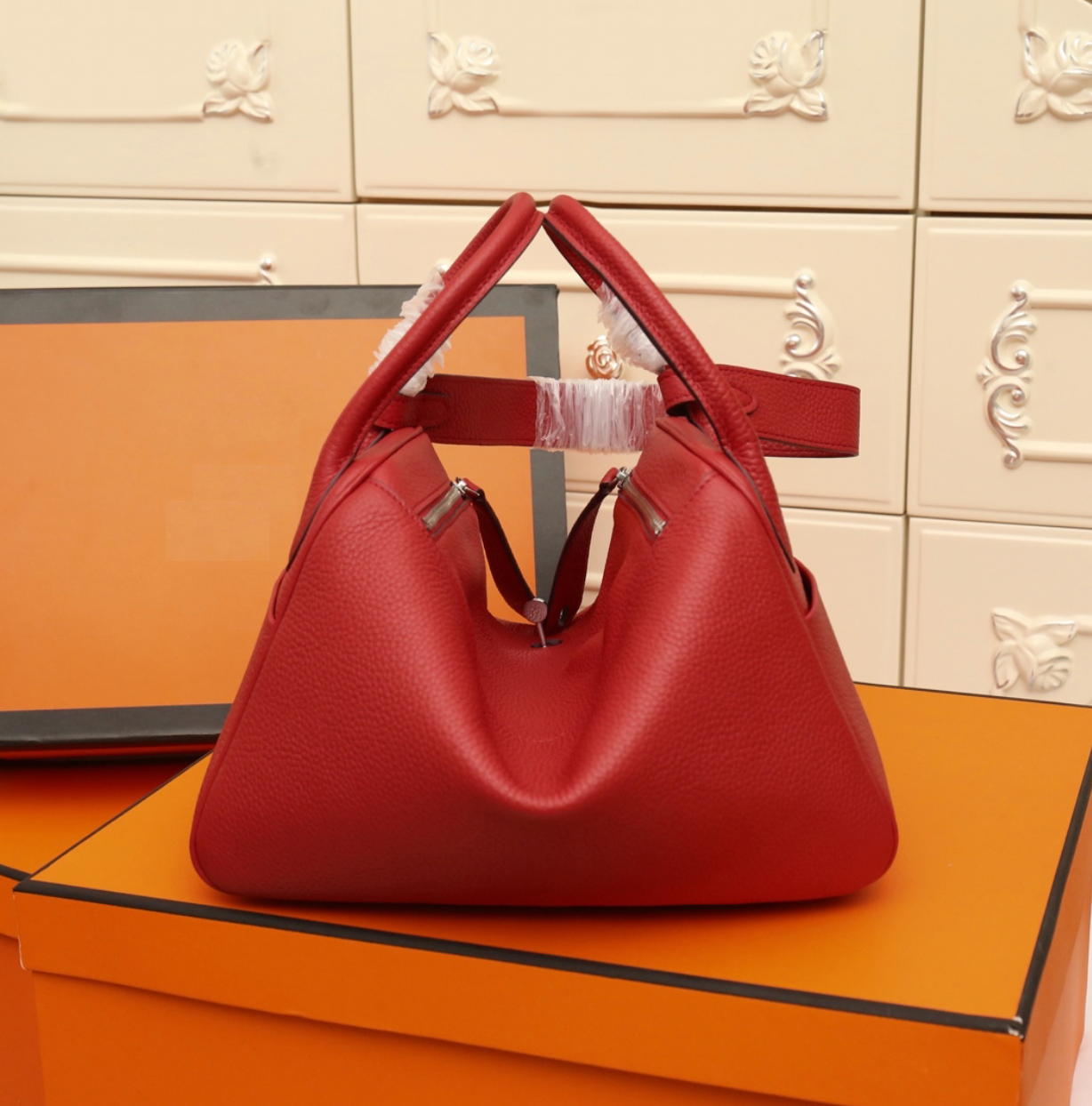 Clemence Top‑Handle Bag