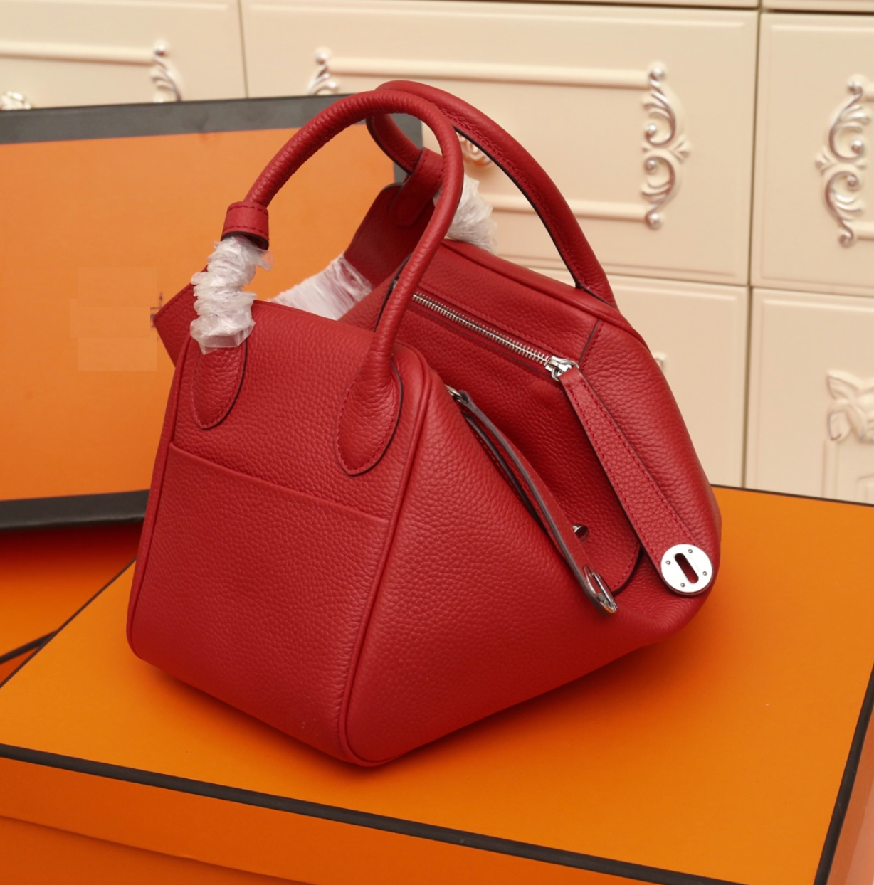 Clemence Top‑Handle Bag