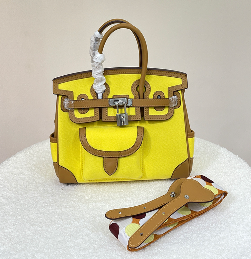 Vene crossbody canvas bag