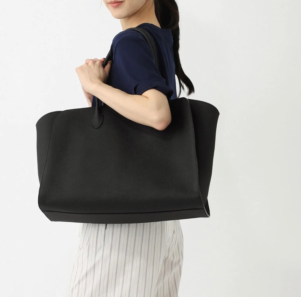 Mimoza leather tote