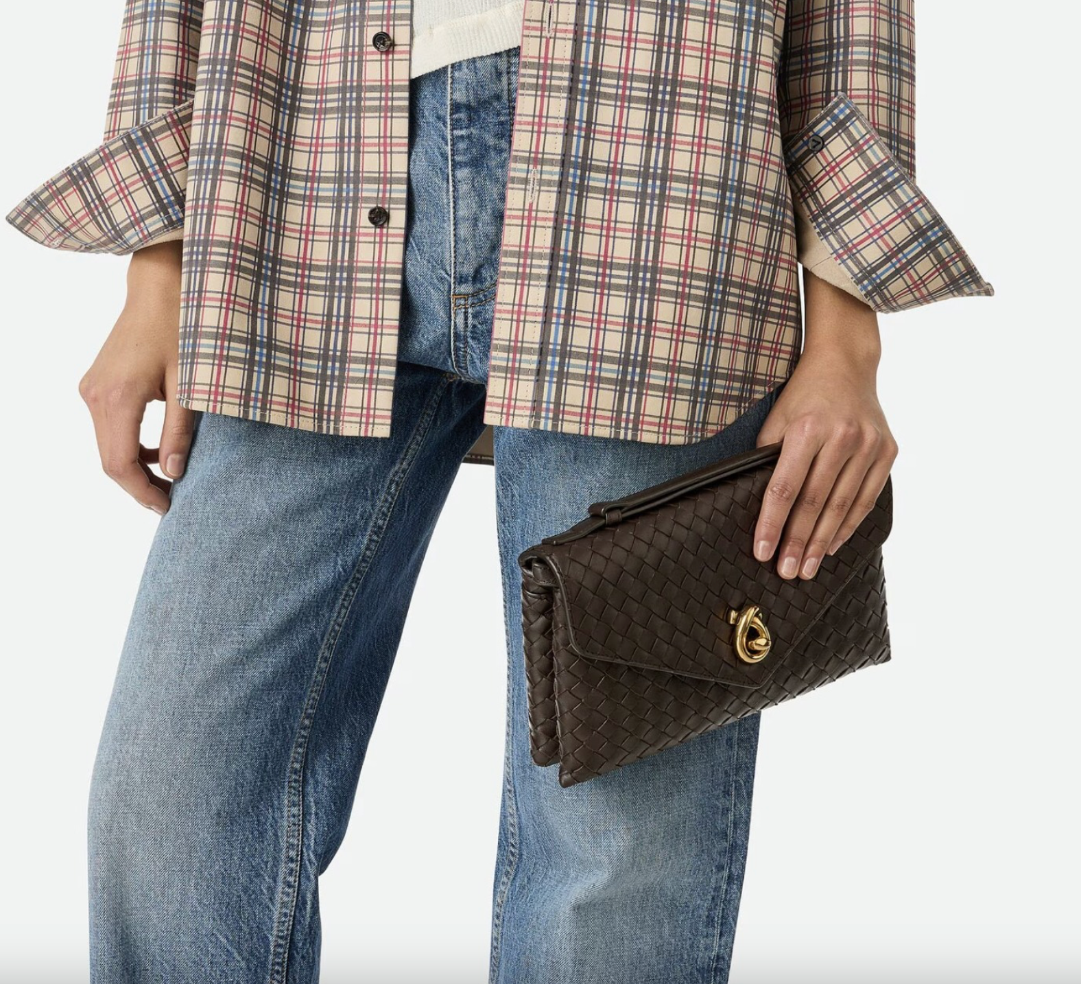 Intrecciato metal knot lock