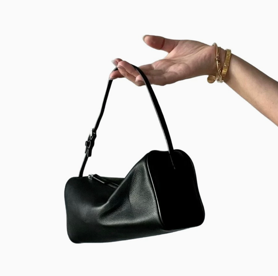 90's Leather shoulder bag
