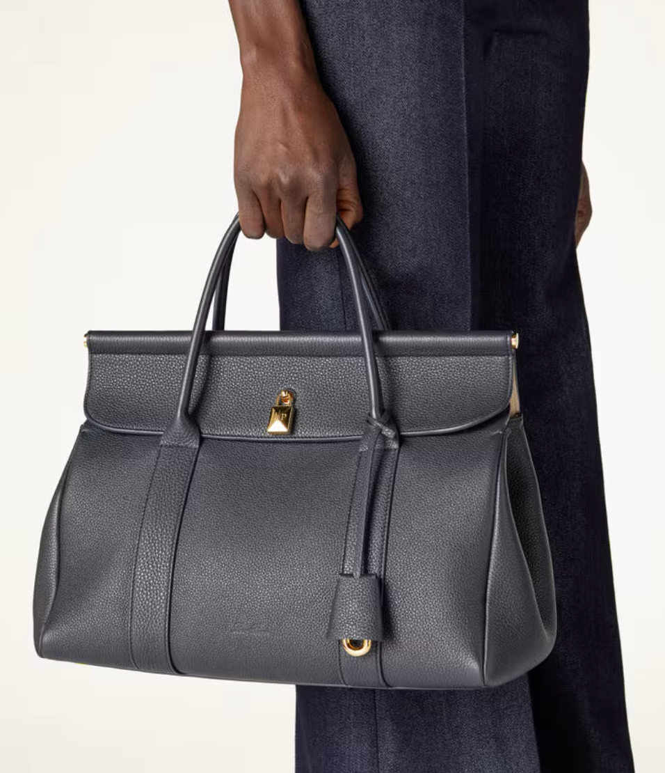 Kass leather tote
