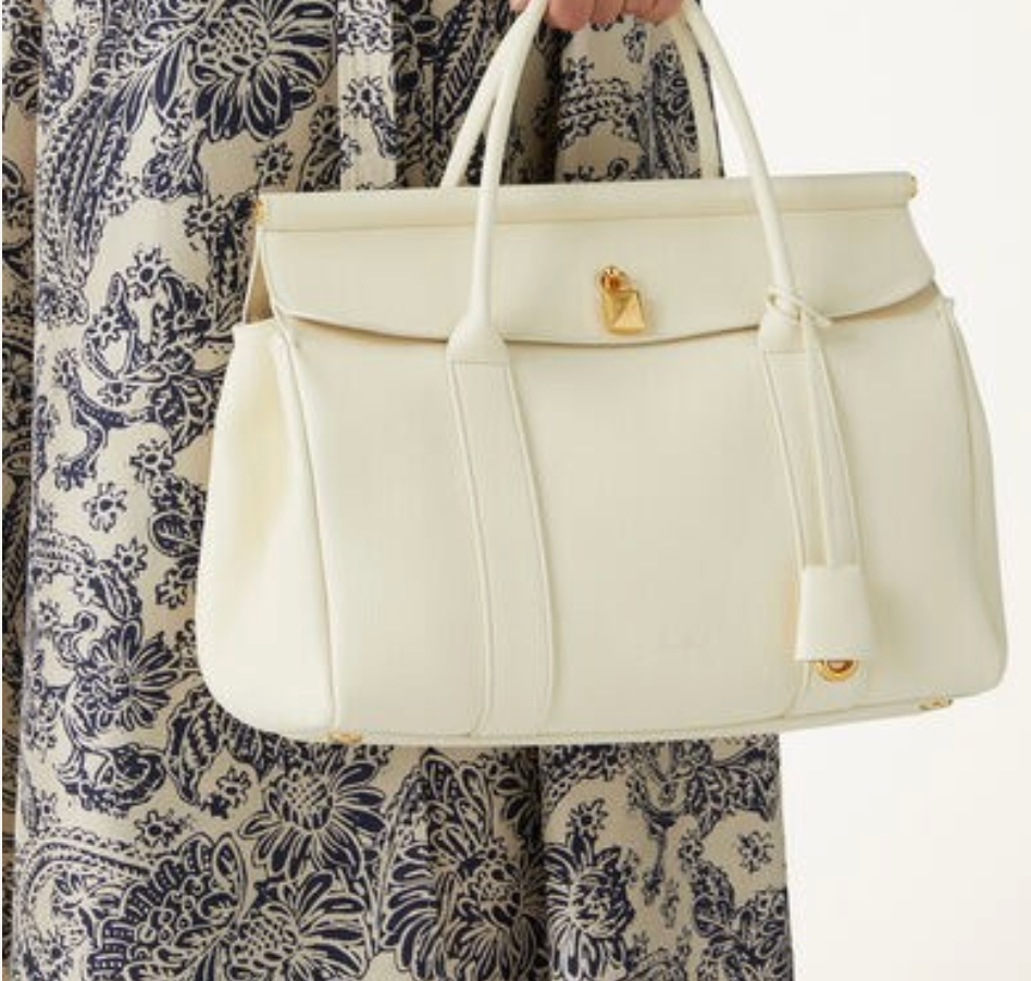 Kass leather tote