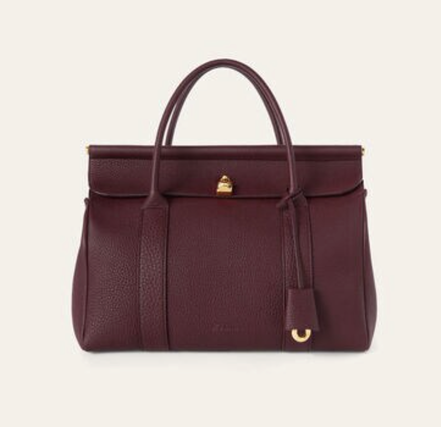Kass leather tote