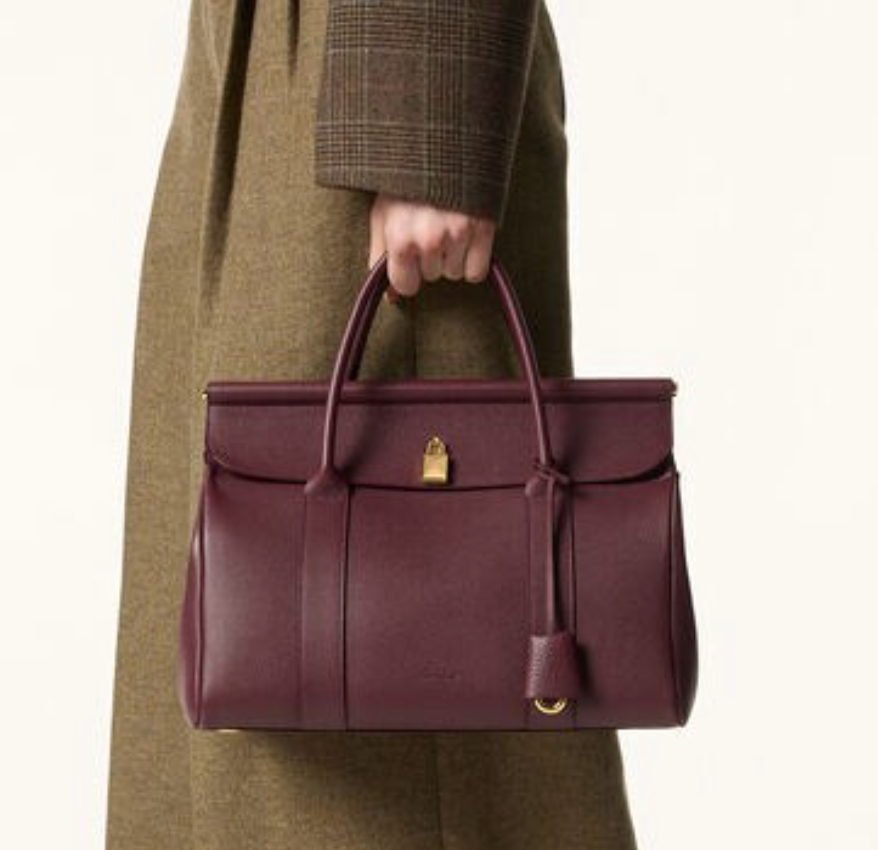 Kass leather tote