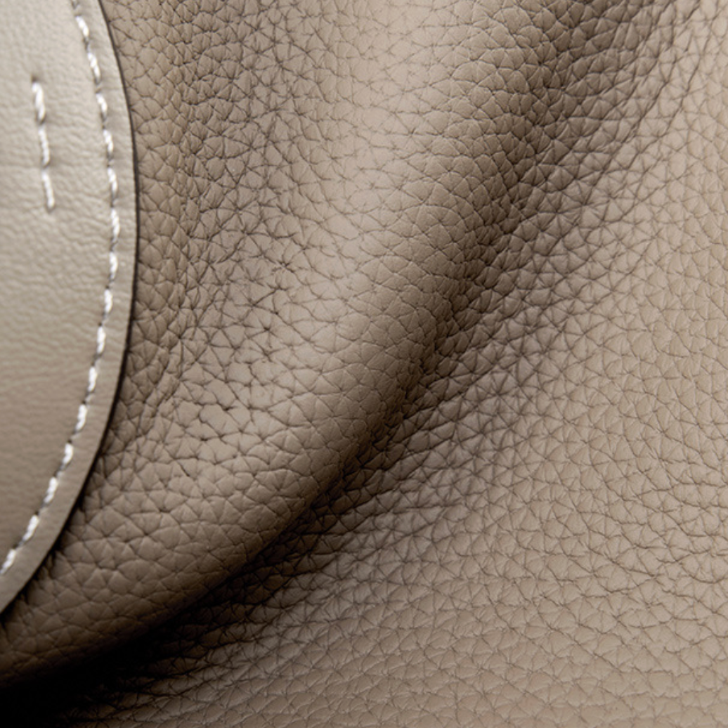 Leather Cutout Handle tote