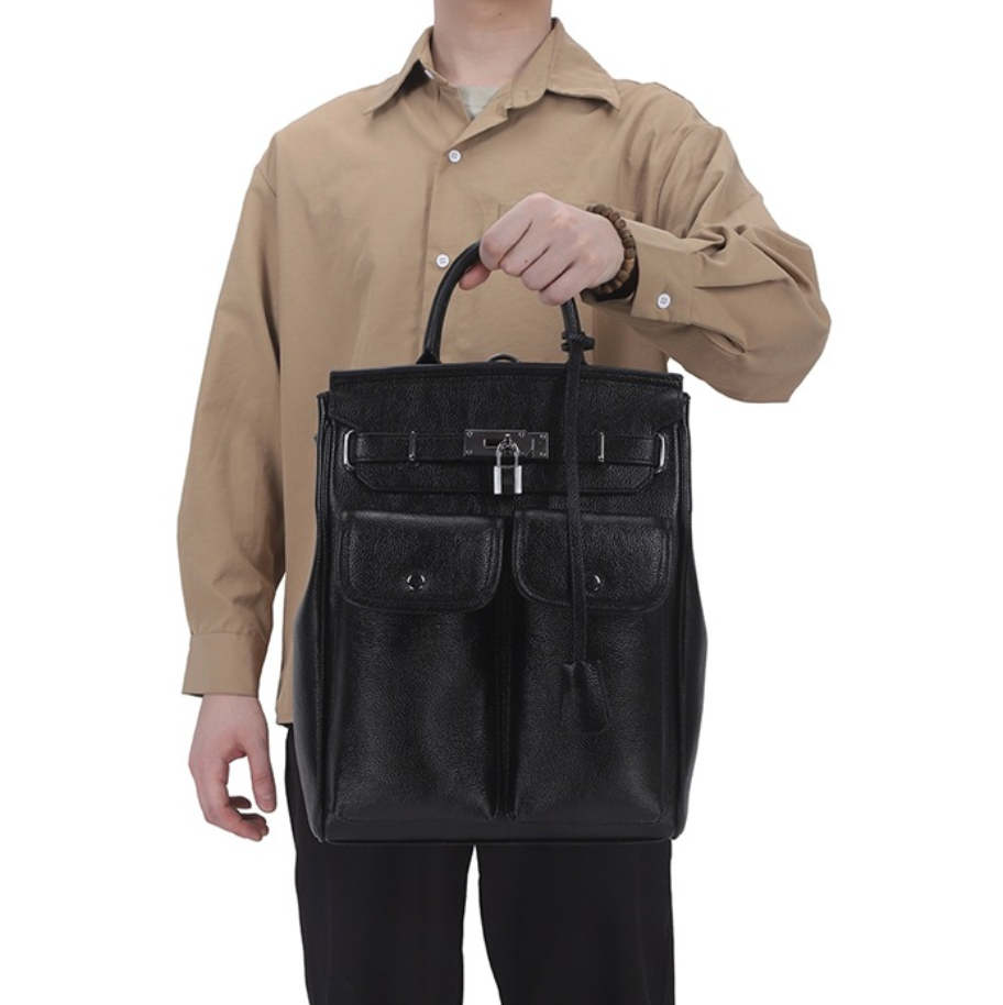 Heritage Cargo Leather Backpack