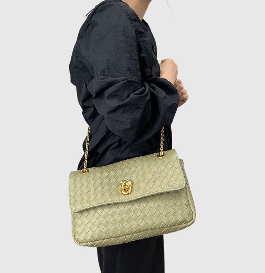 Houda Woven Crossbody