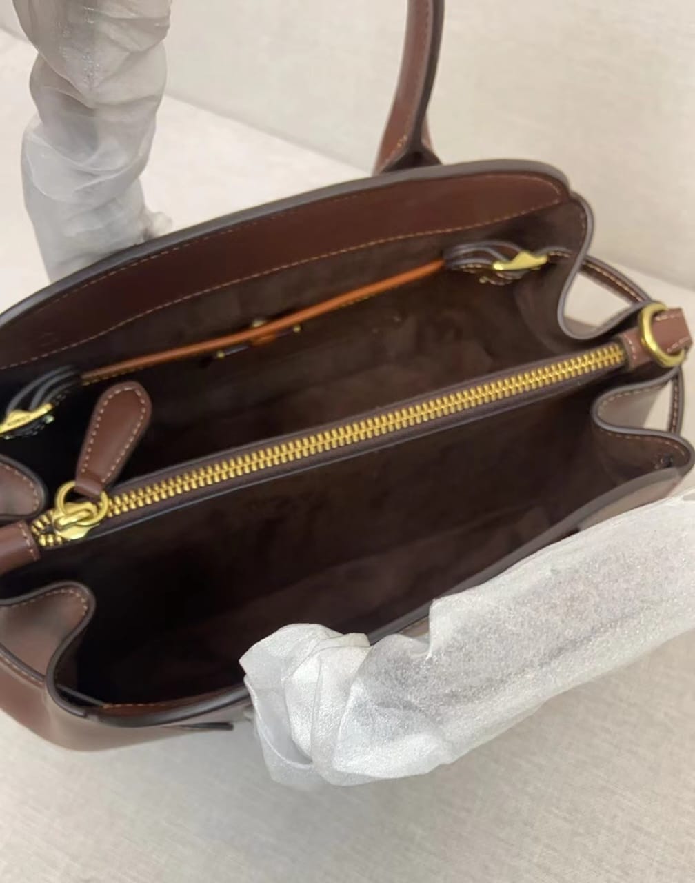 Elegance leather tote