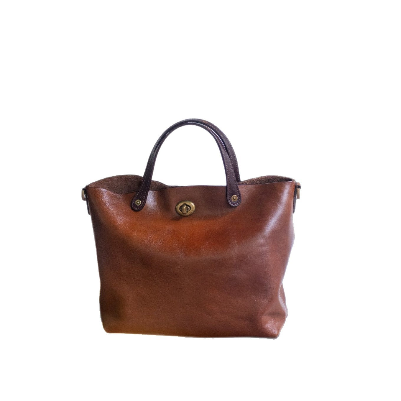 VENE Vintage Full-Grain Vegetable-Tanned Leather Crossbody bag