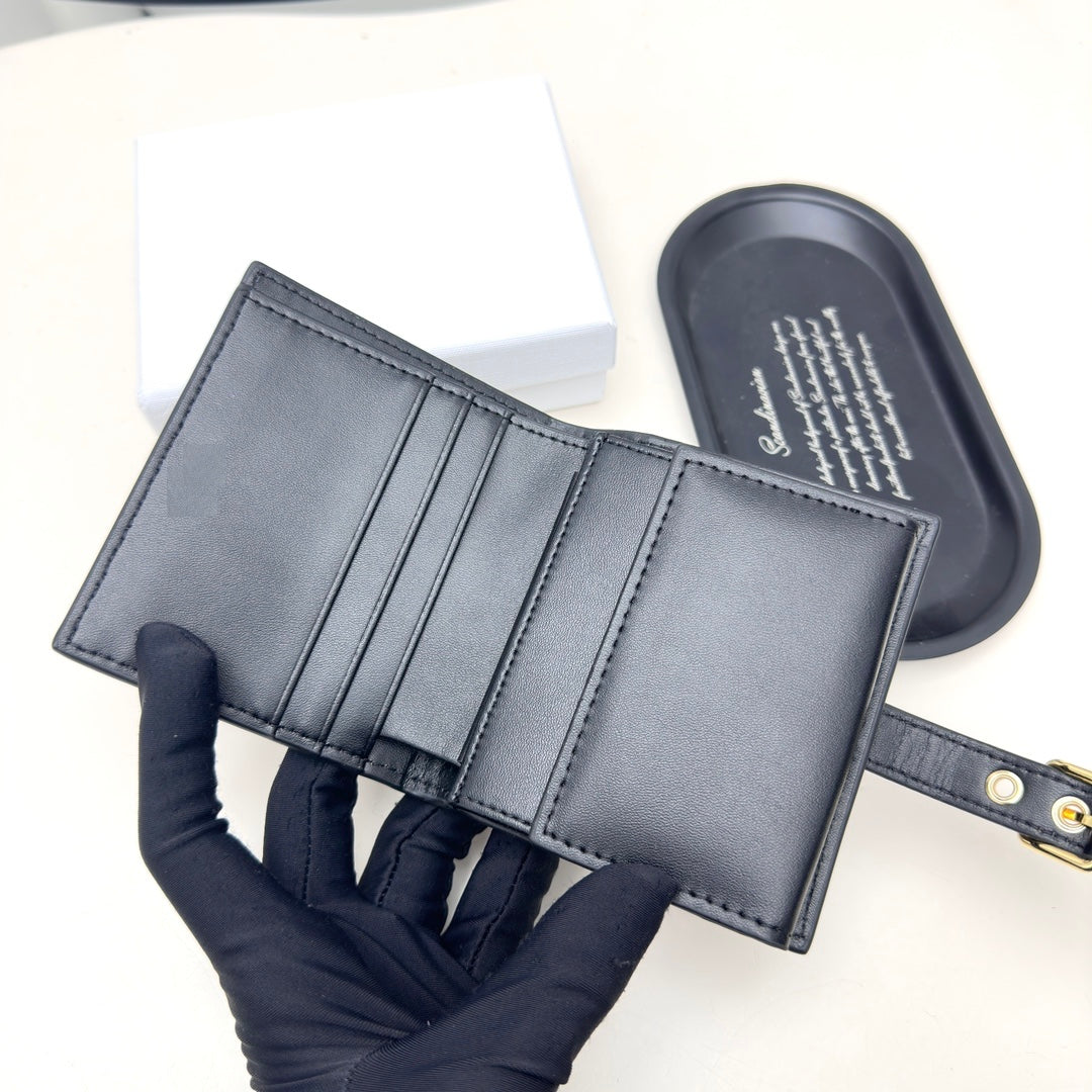 Kim cowhide wallet