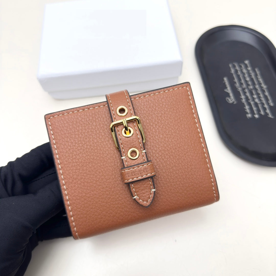 Kim cowhide wallet