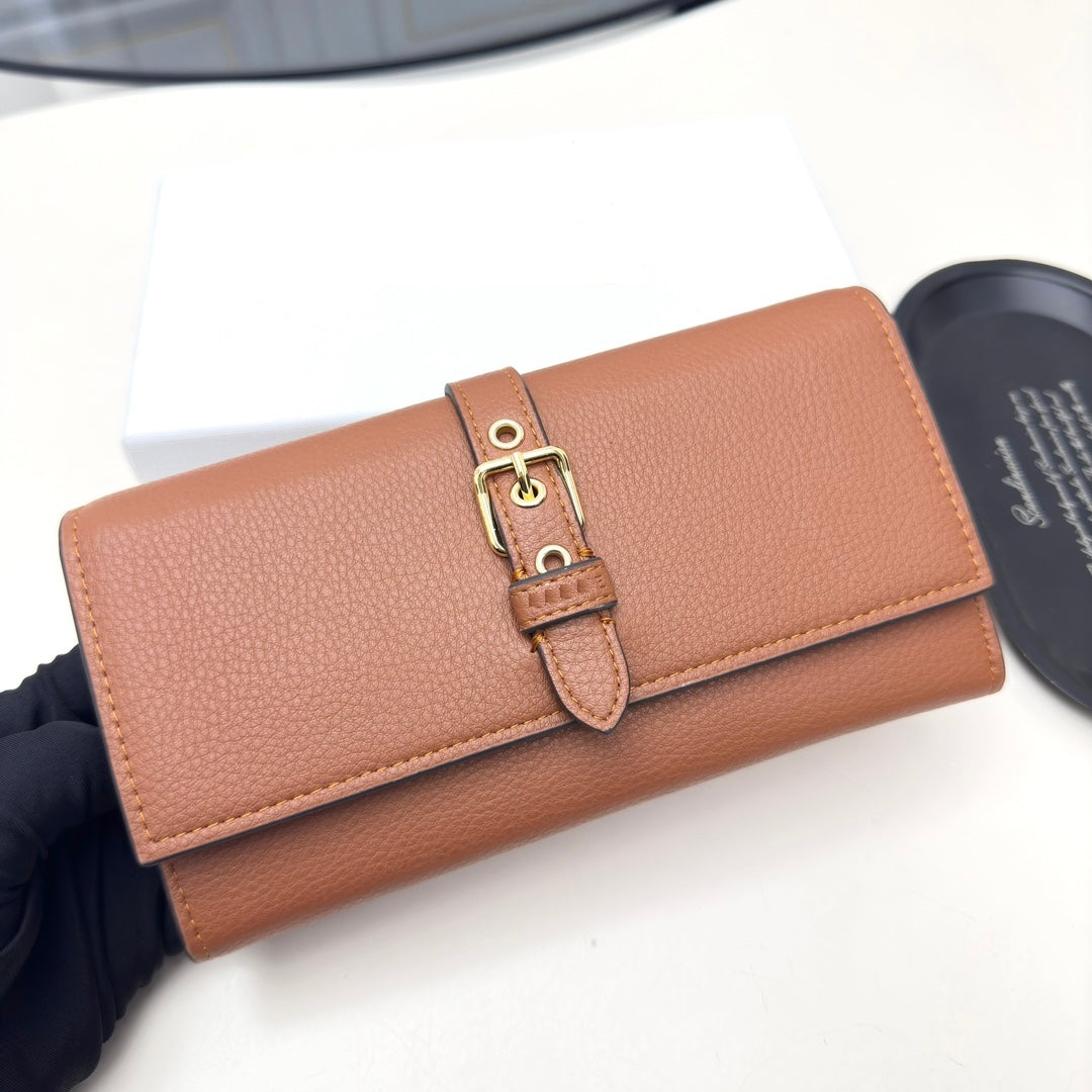 Kim cowhide wallet