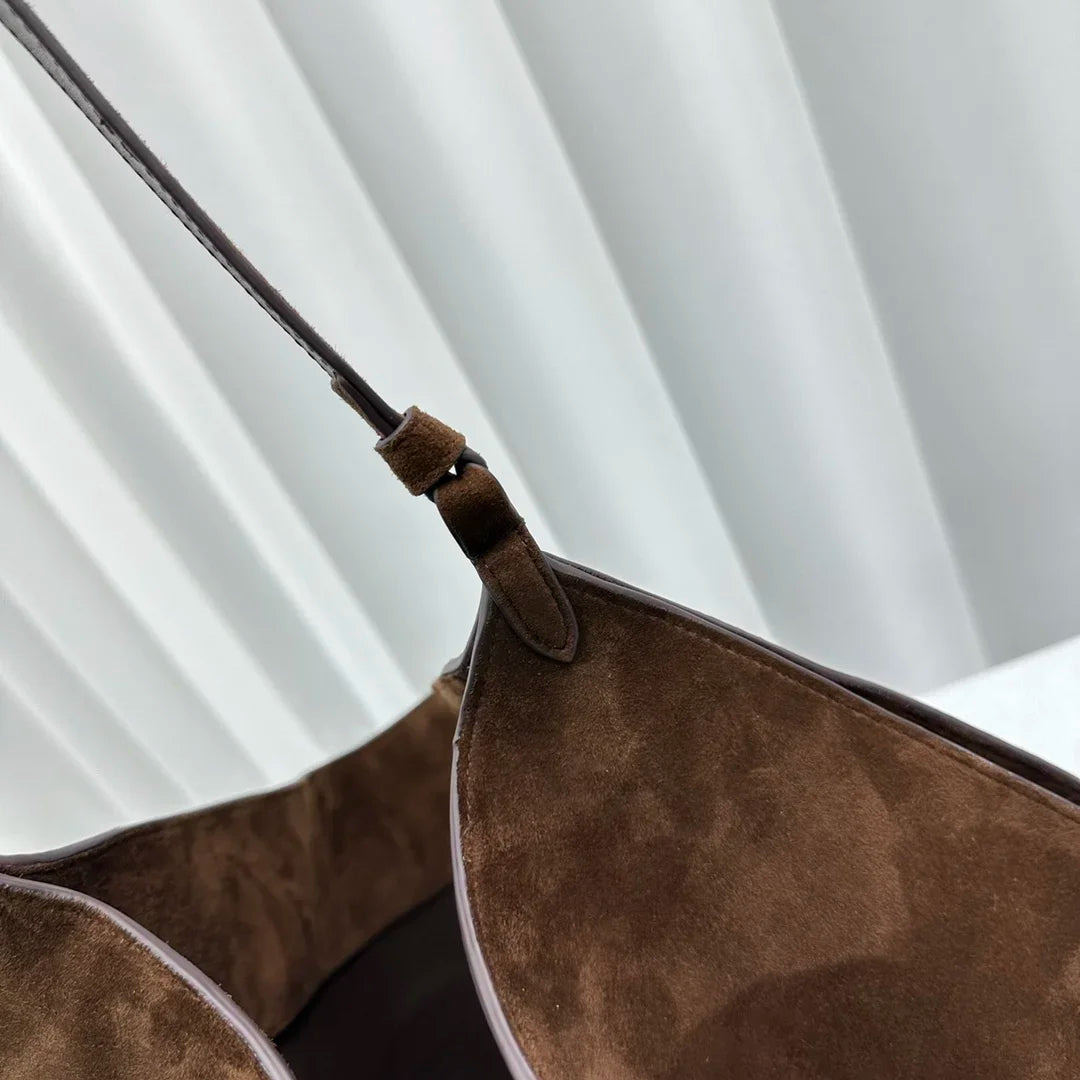Vintage suede tote