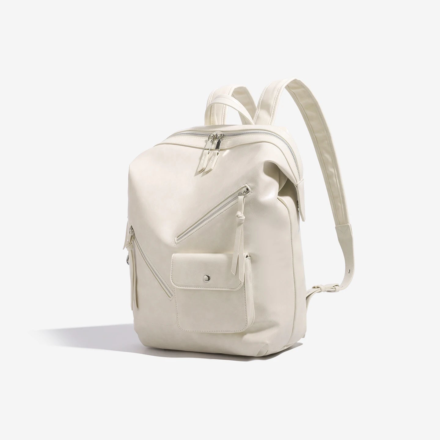 Leather Commuter Backpack