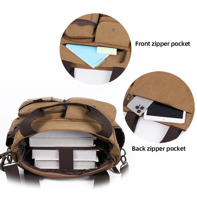 Messenger laptop bag