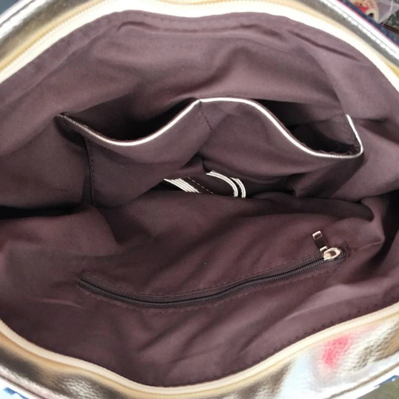 Birky Denim diamond tote