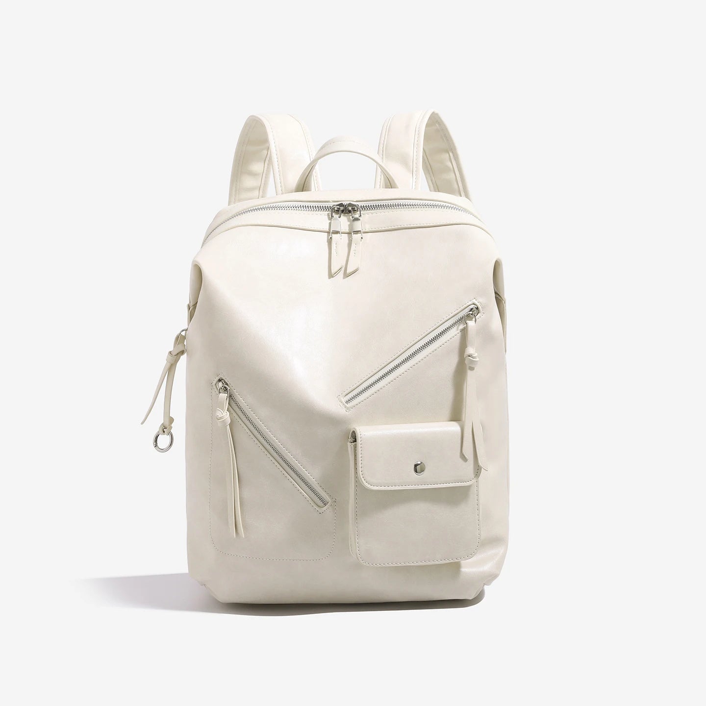 Leather Commuter Backpack