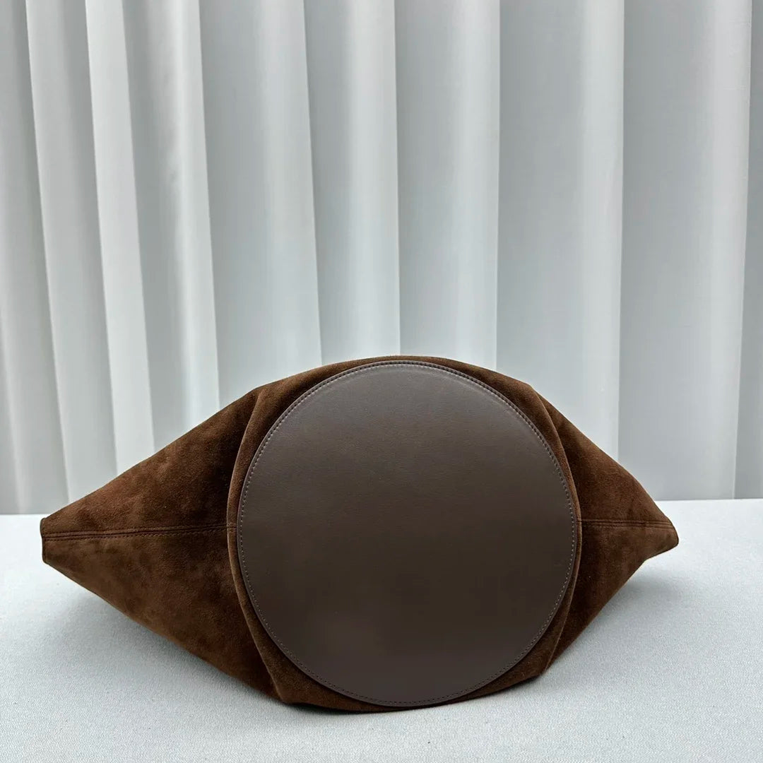Vintage suede tote