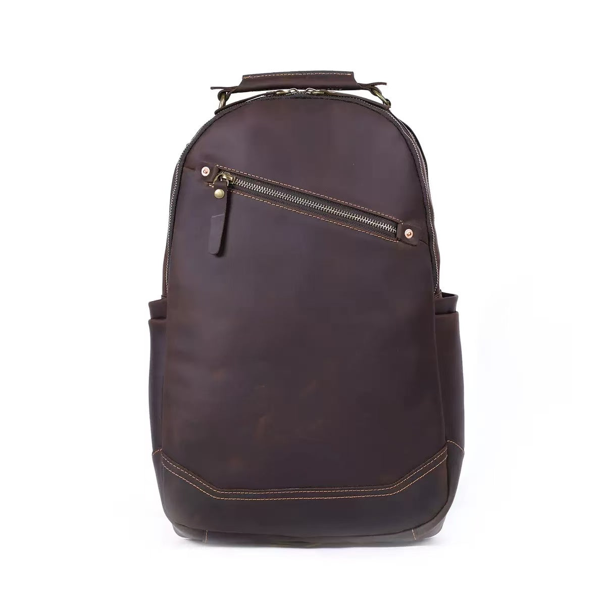 Cowhide Leather Backpack