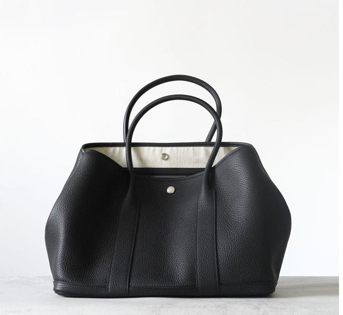 Leather Garden Party tote