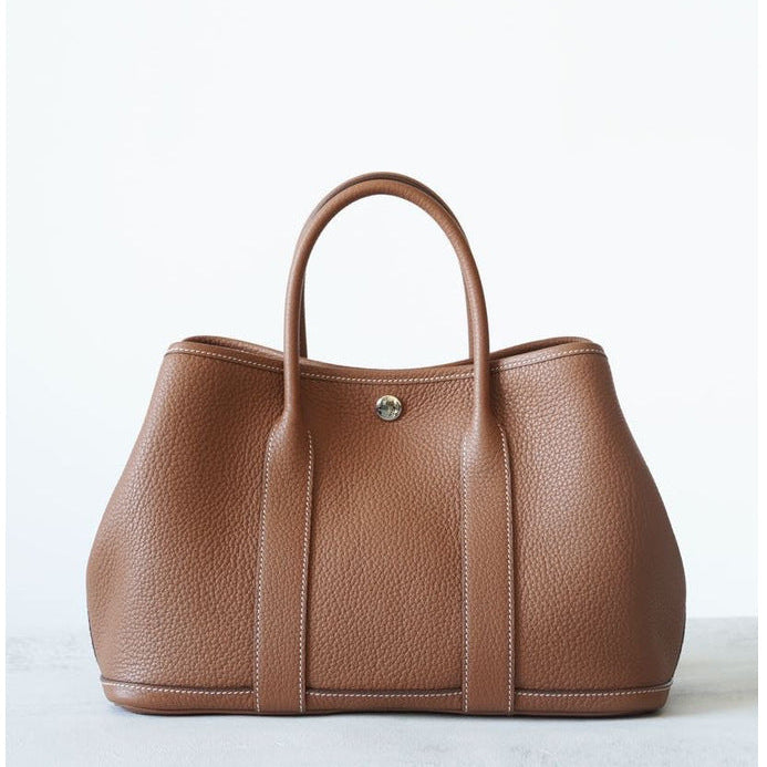 Leather Garden Party tote