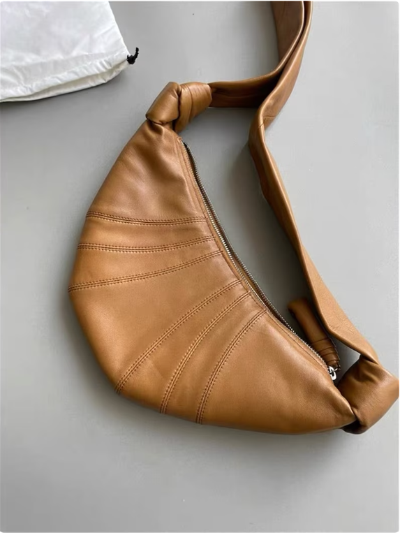 Leather crossbody bag