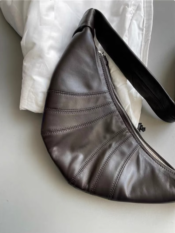 Leather crossbody bag