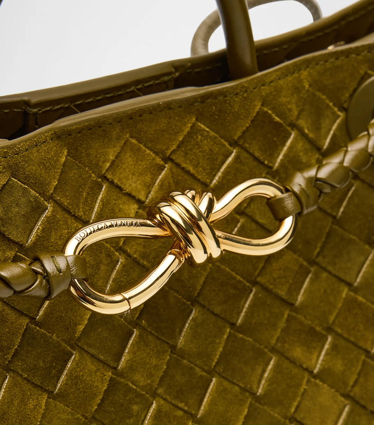 Suede shoulder bag