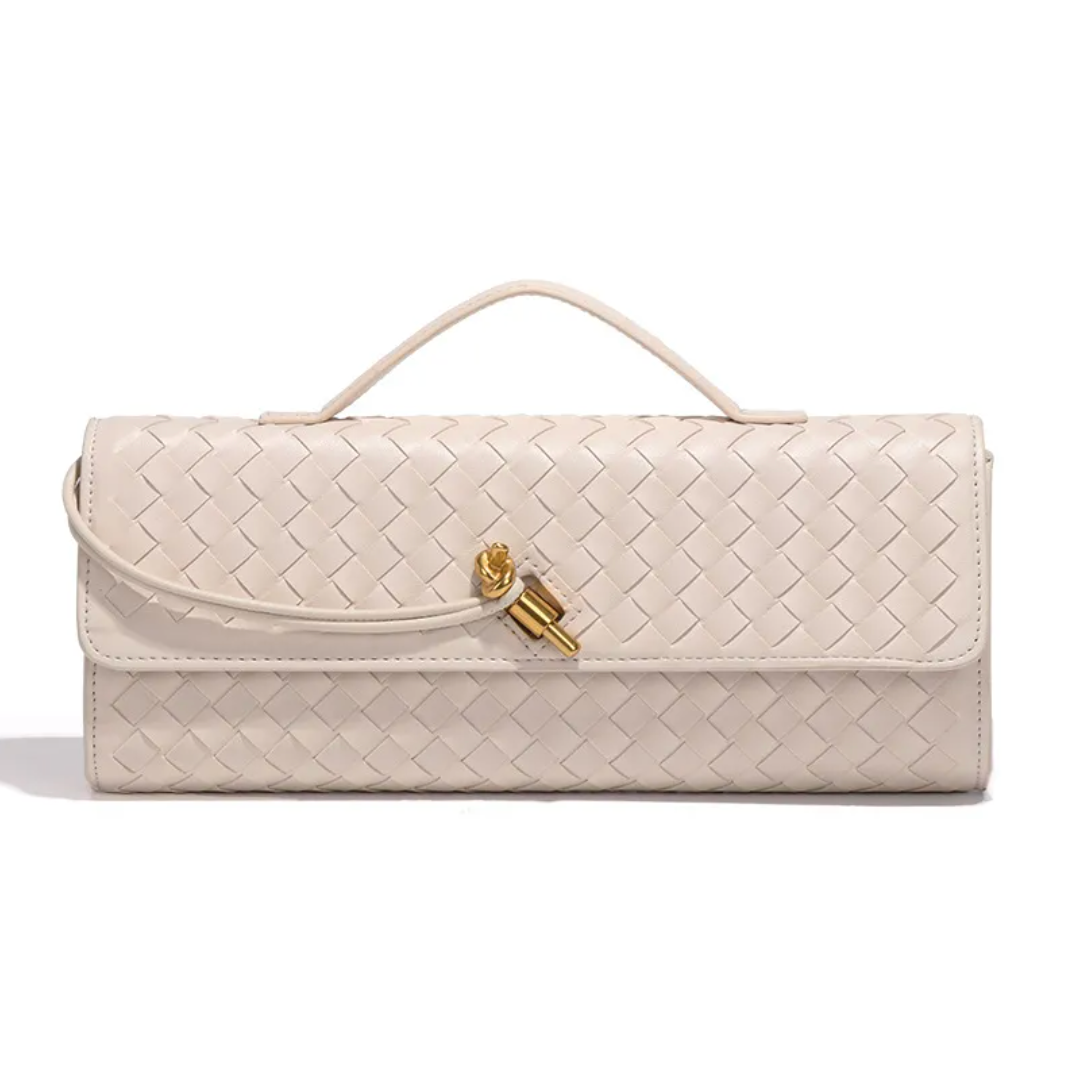 VENE Woven Clutch